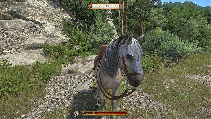 Regardless of path you chose, you finally reach the big nest with a dead horse presented in the picture - How to get an armor for horse in Kingdom Come Deliverance? - FAQ - Kingdom Come Deliverance Game Guide