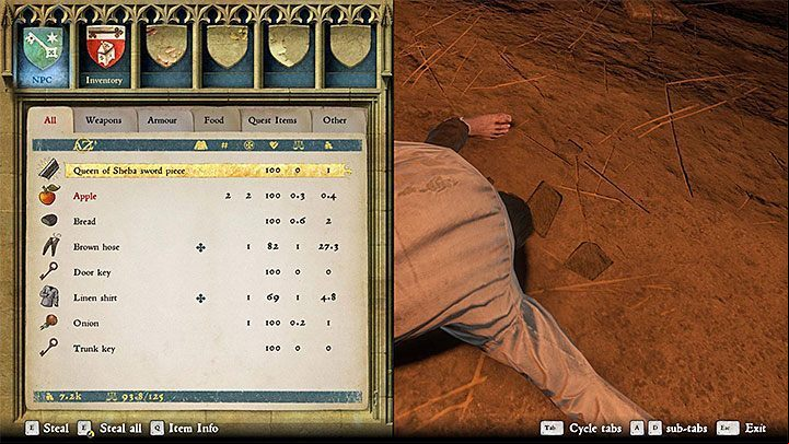 The blacksmiths hut is located in the south part of Ledetchko - How to get the Queen of Shebas Sword in Kingdom Come Deliverance? - FAQ - Kingdom Come Deliverance Game Guide