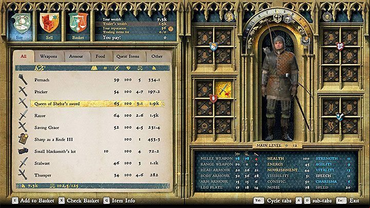 Once you have all 5 pieces of the legendary sword, get back to the swordsmith in Sasau - How to get the Queen of Shebas Sword in Kingdom Come Deliverance? - FAQ - Kingdom Come Deliverance Game Guide
