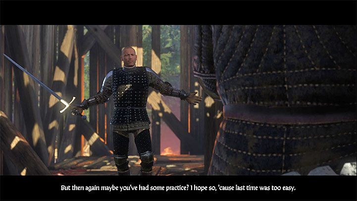 Runt is a strong enemy who needs to be defeated in the final stage of Baptism of Fire main quest - How to defeat Runt in Kingdom Come Deliverance (the boss battle)? - FAQ - Kingdom Come Deliverance Game Guide