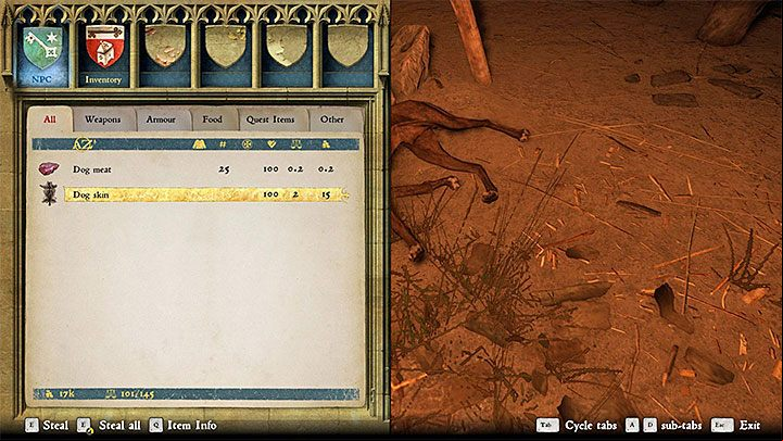 Vashek will recommend Henry to obtain a Dog Skin - Inn in the Glade | Side quests in Kingdom Come Deliverance - Side quests - Kingdom Come Deliverance Game Guide