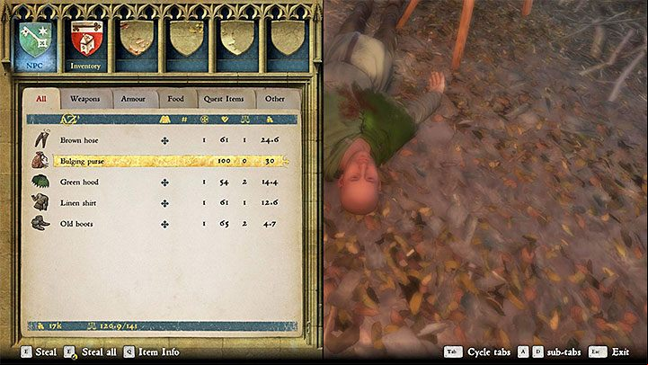 At first, look around the area - Inn in the Glade | Side quests in Kingdom Come Deliverance - Side quests - Kingdom Come Deliverance Game Guide