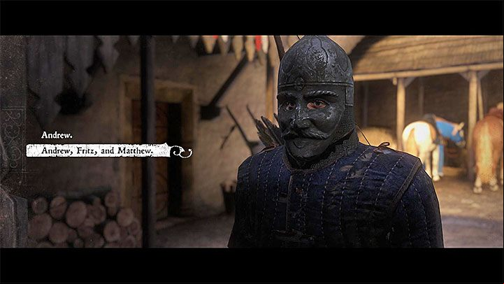 You can return to Talmberg and talk to Sir Robard - Inn in the Glade | Side quests in Kingdom Come Deliverance - Side quests - Kingdom Come Deliverance Game Guide