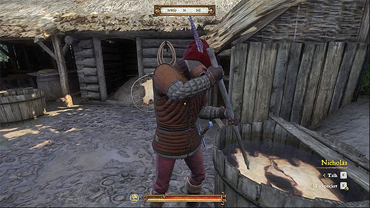 The current Master Huntsman, Nicholas, is living on a hill in Talmberg - How to Become a Master Huntsman in Talmberg? | Achievements & trophies - Achievements and trophies - Kingdom Come Deliverance Game Guide