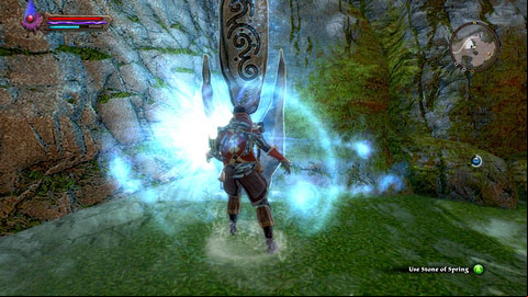 The stone has been hidden in a small mountain spring in the north - Spring | Plains of Erathell Lorestones - Lorestones - Kingdoms of Amalur: Reckoning Game Guide & Walkthrough