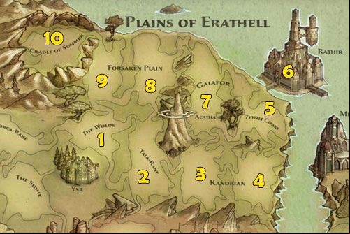 1 - The Wolds - Maps - p.1 | Maps - Maps - Kingdoms of Amalur: Reckoning Game Guide & Walkthrough