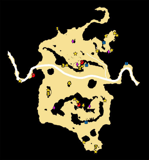 1 - Lucky Mine - Maps - p.1 | Maps - Maps - Kingdoms of Amalur: Reckoning Game Guide & Walkthrough