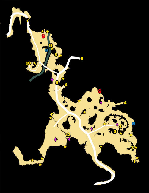 1 - The Blackened Hall - Maps - p.1 | Maps - Maps - Kingdoms of Amalur: Reckoning Game Guide & Walkthrough