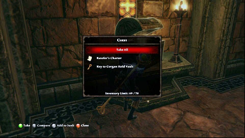 Its been hidden inside a chest in the north-west corner of the location - The Wolds - p.1 | Side missions - Side missions - Kingdoms of Amalur: Reckoning Game Guide & Walkthrough