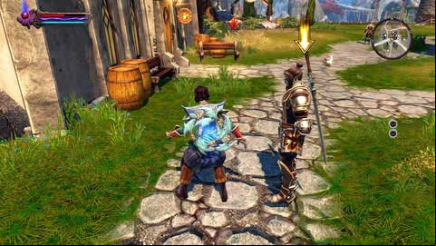 After killing him, head to Ayten in The Wolds M1(1) and speak with Fynwick Iver - The Wolds - p.2 | Side missions - Side missions - Kingdoms of Amalur: Reckoning Game Guide & Walkthrough