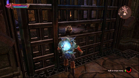 Grian Shane will tell you that your companion is suspected of theft and has been locked in a cell - Tala-Rane - p.1 | Side missions - Side missions - Kingdoms of Amalur: Reckoning Game Guide & Walkthrough
