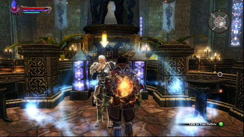 Afterwards head to the Shieldering Keep in Odarath to meet with Tin Delfric - Tala-Rane - p.3 | Side missions - Side missions - Kingdoms of Amalur: Reckoning Game Guide & Walkthrough
