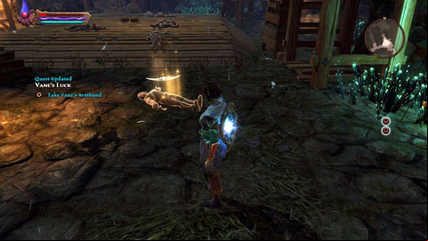 Try to kill the thug as fast as possible, as be will keep calling new companions and can really hit hard - Tala-Rane - p.3 | Side missions - Side missions - Kingdoms of Amalur: Reckoning Game Guide & Walkthrough