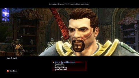 Having collected all the scrolls, return for you prize to Helmgard Keep - Tala-Rane - p.3 | Side missions - Side missions - Kingdoms of Amalur: Reckoning Game Guide & Walkthrough