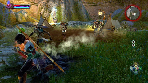 Rotclaw is hidden at the south-east edge of the location M2(15) - Tala-Rane - p.4 | Side missions - Side missions - Kingdoms of Amalur: Reckoning Game Guide & Walkthrough