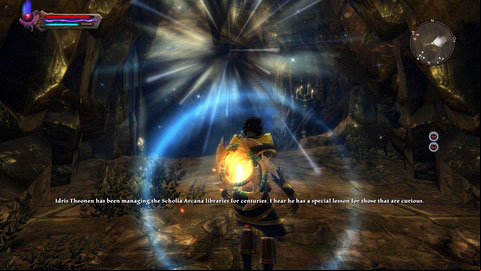 After speaking with Eran Mehneen at the Scholia Arcana M6(20), head to the Archsage Quarters in the academy basement - Tala-Rane - p.6 | Side missions - Side missions - Kingdoms of Amalur: Reckoning Game Guide & Walkthrough
