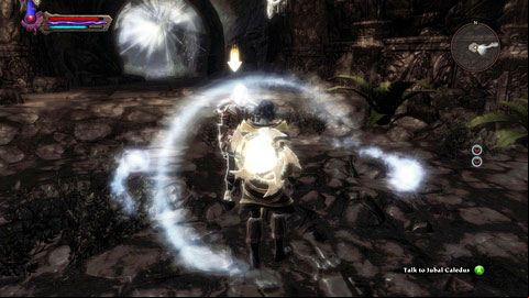 Speak to Caledus ghost and afterwards head out to destroy the personifications of his faults - Tala-Rane - p.7 | Side missions - Side missions - Kingdoms of Amalur: Reckoning Game Guide & Walkthrough