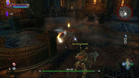 Both fight are very similar, the only difference is that the First Scaith is aided by a group of skeletons - Tala-Rane - p.9 | Side missions - Side missions - Kingdoms of Amalur: Reckoning Game Guide & Walkthrough