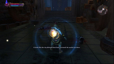 A bit later youll enter a room full of traps - Breaking the Siege - p. 1 | Walkthrough - Walkthrough - Kingdoms of Amalur: Reckoning Game Guide & Walkthrough