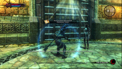 Talk again to your companion and go to Dannestar Tower together - Echoes of the Past | Walkthrough - Walkthrough - Kingdoms of Amalur: Reckoning Game Guide & Walkthrough