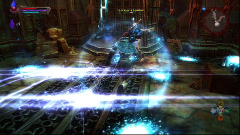 Once you get inside, run up the stairs to the right and move forwards, killing enemies on your way - Echoes of the Past | Walkthrough - Walkthrough - Kingdoms of Amalur: Reckoning Game Guide & Walkthrough