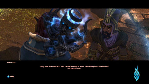 Once the process is over, talk to the gnome again to finish the quest - Echoes of the Past | Walkthrough - Walkthrough - Kingdoms of Amalur: Reckoning Game Guide & Walkthrough
