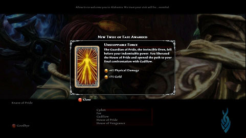 Unstoppable Force - Pride Before A Fall | Walkthrough - Walkthrough - Kingdoms of Amalur: Reckoning Game Guide & Walkthrough