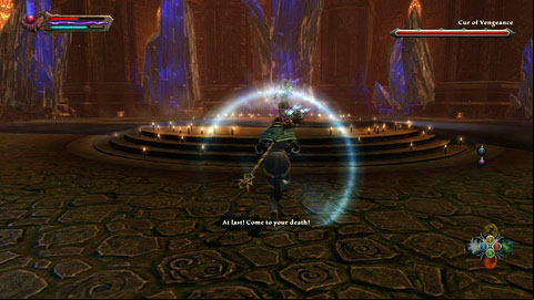 Youll find him at very end, defeating few groups of Tuatha earlier - Taking Vengeance | Walkthrough - Walkthrough - Kingdoms of Amalur: Reckoning Game Guide & Walkthrough