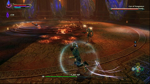 The fight with this opponent is not so easy - Taking Vengeance | Walkthrough - Walkthrough - Kingdoms of Amalur: Reckoning Game Guide & Walkthrough