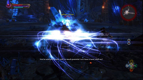 At the end of the tunnel in Throne Room youll encounter a powerful she-dragon Tirnoch - Reckoning | Walkthrough - Walkthrough - Kingdoms of Amalur: Reckoning Game Guide & Walkthrough