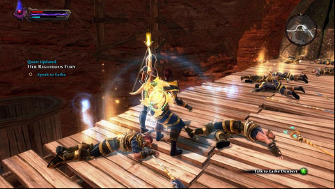After the fight talk to your companion - The Red Marches - p. 1 | Side missions - Side missions - Kingdoms of Amalur: Reckoning Game Guide & Walkthrough
