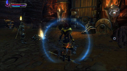 Once all creatures are dead, return with Hreid to the treasury - The Red Marches - p. 2 | Side missions - Side missions - Kingdoms of Amalur: Reckoning Game Guide & Walkthrough