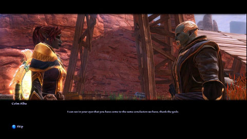 First go to Galette M1(3) and talk to Colm Alba - The Red Marches - p. 2 | Side missions - Side missions - Kingdoms of Amalur: Reckoning Game Guide & Walkthrough
