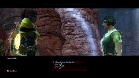 On the road leading to the east youll encounter a woman named Frama Eadic M2(2) - Alserund - p. 1 | Side missions - Side missions - Kingdoms of Amalur: Reckoning Game Guide & Walkthrough