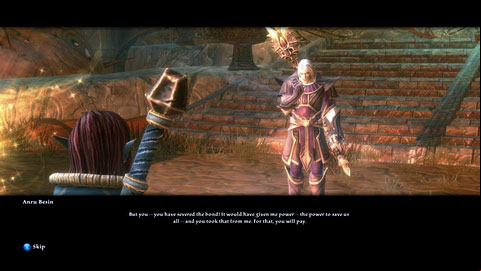 Go through them until you get to the place, where mighty demon is summoned - Alserund - p. 3 | Side missions - Side missions - Kingdoms of Amalur: Reckoning Game Guide & Walkthrough