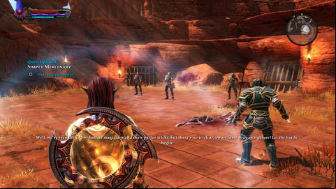 This is yet another fight on the arena, ordered by Jakin - Alserund - p. 4 | Side missions - Side missions - Kingdoms of Amalur: Reckoning Game Guide & Walkthrough