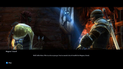 After dealing an issue with the bandit, return to the arena to help your companions - Alserund - p. 5 | Side missions - Side missions - Kingdoms of Amalur: Reckoning Game Guide & Walkthrough