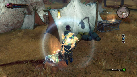 Youll find the stone in center of Hollowlands M3(9), next to bandits corpse - The Hollowlands - p. 1 | Side missions - Side missions - Kingdoms of Amalur: Reckoning Game Guide & Walkthrough