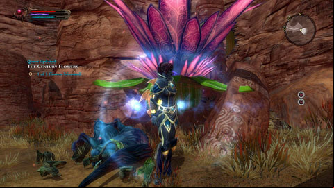Each of them must be first attacked with fire (fire weapon or a spell) and then you have to use a received item on them - The Hollowlands - p. 2 | Side missions - Side missions - Kingdoms of Amalur: Reckoning Game Guide & Walkthrough