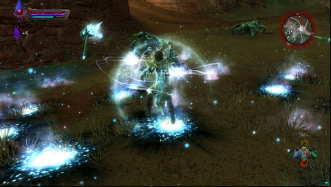 When only Ragnarr is left on the battlefield, jump down and kill him - Menetyre - p. 1 | Side missions - Side missions - Kingdoms of Amalur: Reckoning Game Guide & Walkthrough