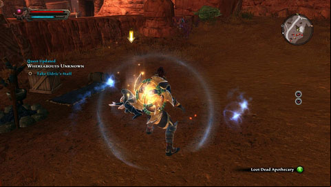 You have to go to Alserund and find missing Eldric Orhelm M2(9) - Menetyre - p. 1 | Side missions - Side missions - Kingdoms of Amalur: Reckoning Game Guide & Walkthrough
