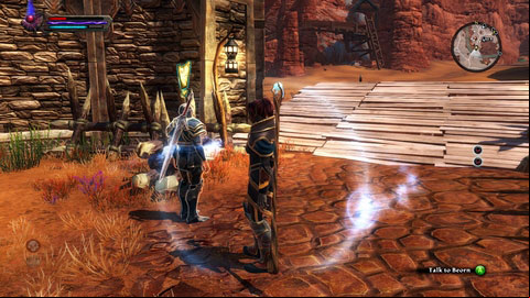 Next to the entrance to the Whitestone village M5(4) youll meet a man named Beorn - Apotyre - p. 1 | Side missions - Side missions - Kingdoms of Amalur: Reckoning Game Guide & Walkthrough