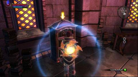 Once you get inside the building, head to the first floor - Apotyre - p. 1 | Side missions - Side missions - Kingdoms of Amalur: Reckoning Game Guide & Walkthrough