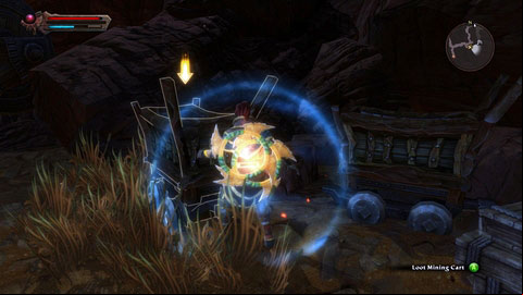 A sample youre looking for is located in a cart at the very end of the tunnel - Apotyre - p. 1 | Side missions - Side missions - Kingdoms of Amalur: Reckoning Game Guide & Walkthrough