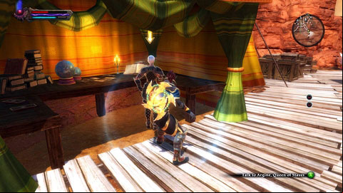 First head to the Sun Camp M5(7) and talk to Argine, who lives there - Apotyre - p. 3 | Side missions - Side missions - Kingdoms of Amalur: Reckoning Game Guide & Walkthrough