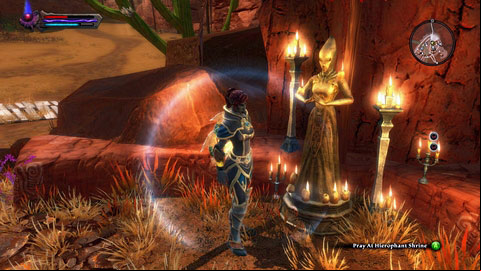 She will send you to a local Hierophant shrine, where youll receive a mission to steal the masters pick - Apotyre - p. 3 | Side missions - Side missions - Kingdoms of Amalur: Reckoning Game Guide & Walkthrough