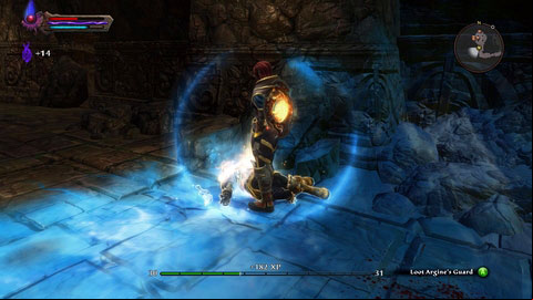 She will tell you about magic powder, which allows avoiding a guard blocking the age - Apotyre - p. 5 | Side missions - Side missions - Kingdoms of Amalur: Reckoning Game Guide & Walkthrough
