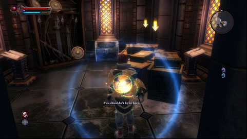 Your objective is to destroy 6 chests, which are located in a city armory M6(10) - Adessa - p. 2 | Side missions - Side missions - Kingdoms of Amalur: Reckoning Game Guide & Walkthrough