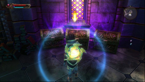 He will ask you to get rid of magic barriers on chests in his room on the first floor - Adessa - p. 2 | Side missions - Side missions - Kingdoms of Amalur: Reckoning Game Guide & Walkthrough