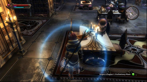 Inside Livarium M6(14) in the district The Isles examine a book Chapter I: Preliminery Plans lying on the table - Adessa - p. 3 | Side missions - Side missions - Kingdoms of Amalur: Reckoning Game Guide & Walkthrough